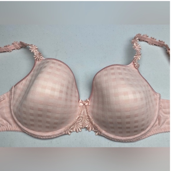NWT Marie Jo PNK LightlyLined Underwire Convertible, 40D *P1068
